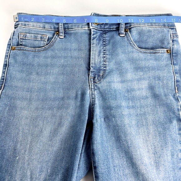 JESSICA SIMPSON MID RISE DENIM BLUE STRETCH JEANS WOMEN’S 8 - Picture 8 of 8